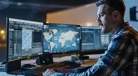 Essential GPS tracking tools on fleet dashboard, essentials for modern fleet management with Fleet Service 365 app in Microsoft Dynamics 365.